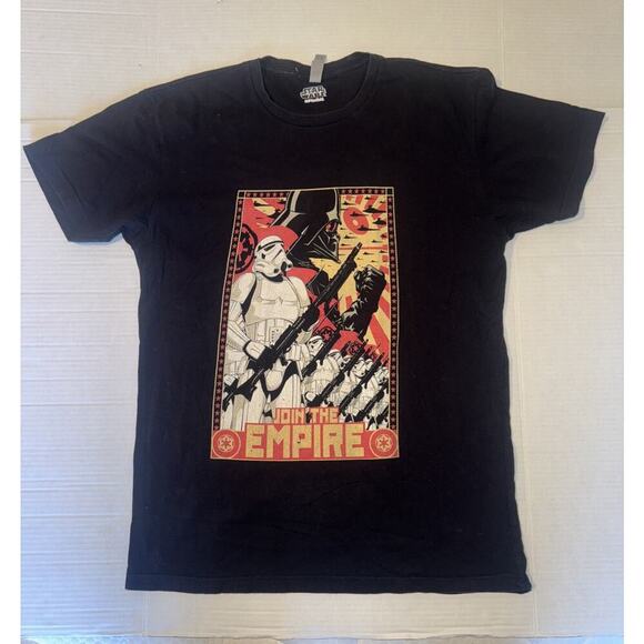 Star Wars Other - Star Wars Join The Empire Support The Revolution Black Size Medium
